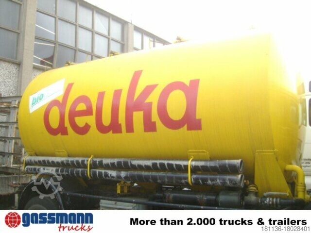 LKW mit Tankaufbau Welgro Welgron Siloaufbau, 18 cbm