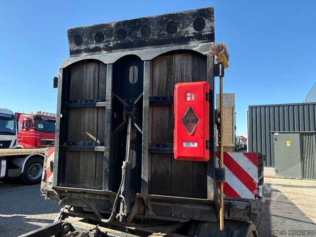 Autotransporter varevogn MUELLER MITTELTAL D3 + HYDROLIC FRONT/BACK LOADER + 3 AXLE + SPEC...