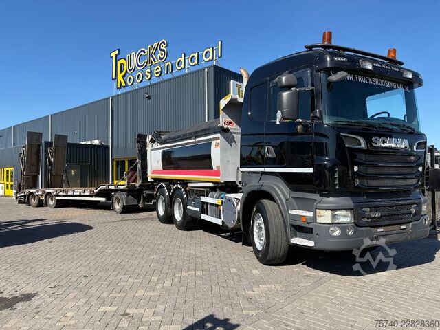 Autotransporter varevogn MUELLER MITTELTAL D3 + HYDROLIC FRONT/BACK LOADER + 3 AXLE + SPEC...