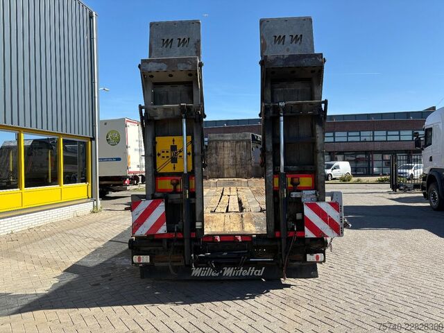 Autotransporter varevogn MUELLER MITTELTAL D3 + HYDROLIC FRONT/BACK LOADER + 3 AXLE + SPEC...