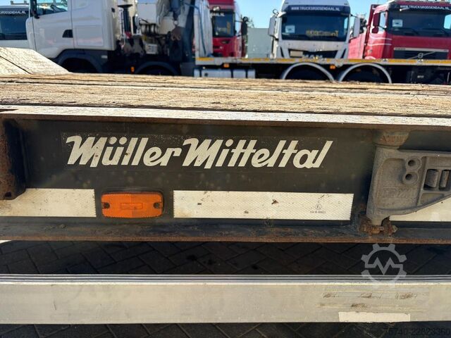 Autotransporter varevogn MUELLER MITTELTAL D3 + HYDROLIC FRONT/BACK LOADER + 3 AXLE + SPEC...