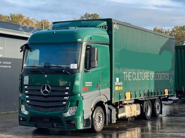 Swap body truck MERCEDES-BENZ Actros 2536 Euro6 6x2 BDF nur Fahrgestell