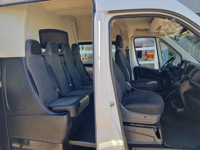 Varebil med dobbeltkabine Fiat Ducato 2.2D 180 pk L3H2 DC 6pers Euro 6D