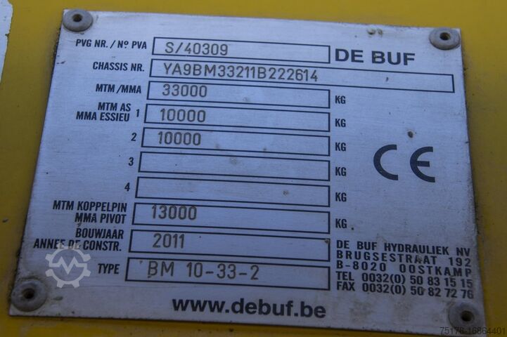 Blender DE BUF MIXER/MALAXEUR/MISCHER-10M3 (gestuurd/gelenkt/d...