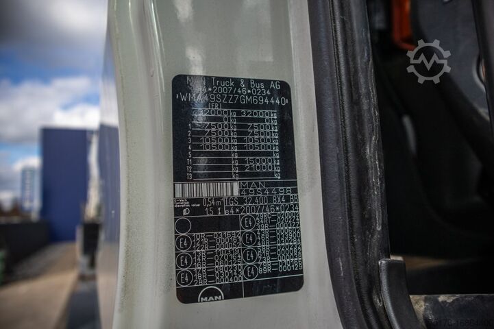 Blandare MAN TGS 32.400 BB+BAND/BELT/TAPIS T40/13TM