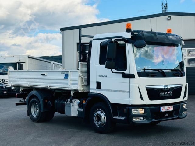 Camión volquete trilateral MAN TGL 12.250 / 2xAHK / Hydraul. - AH / 6 Zylinder