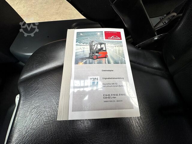 Front loader forklift Linde E 16-02 [ID: 77]