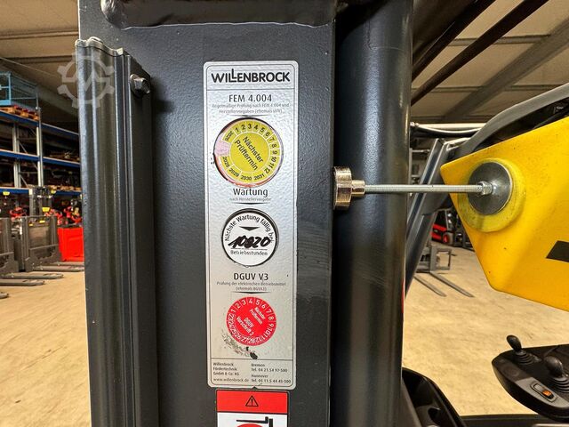 Front loader forklift Linde E 16-02 [ID: 77]