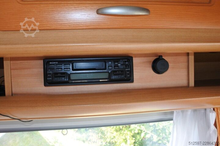 Campingvogn HOBBY Prestige 540 UL Mover, SAT-/TV, Sonnensegel