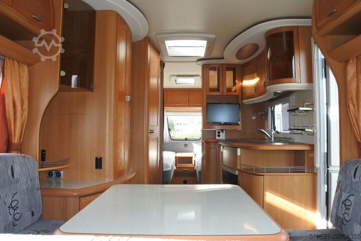 Campingvogn HOBBY Prestige 540 UL Mover, SAT-/TV, Sonnensegel