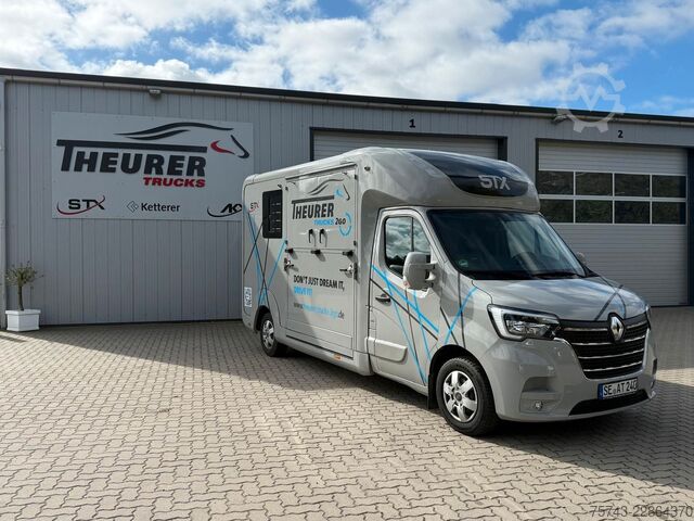 Μεταφορέας ζώων RENAULT Master STX 3 Sitzer  Haras / Hengste