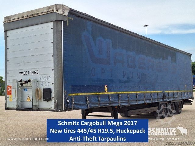 Semirremolque abierto con toldo Schmitz Cargobull Curtainsider Mega