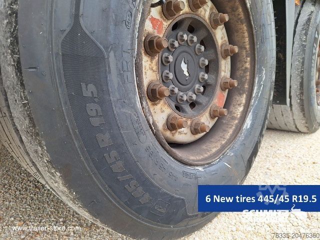 Semirremolque abierto con toldo Schmitz Cargobull Curtainsider Mega