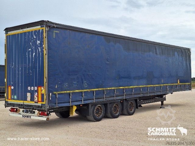 Semirremolque abierto con toldo Schmitz Cargobull Curtainsider Mega