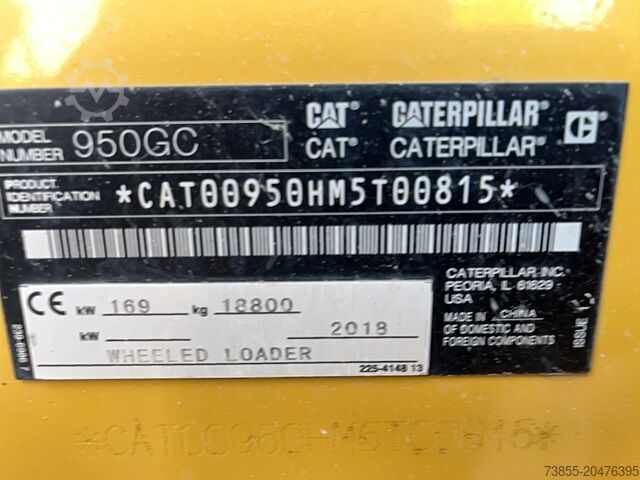 Wiellader Caterpillar 950GC