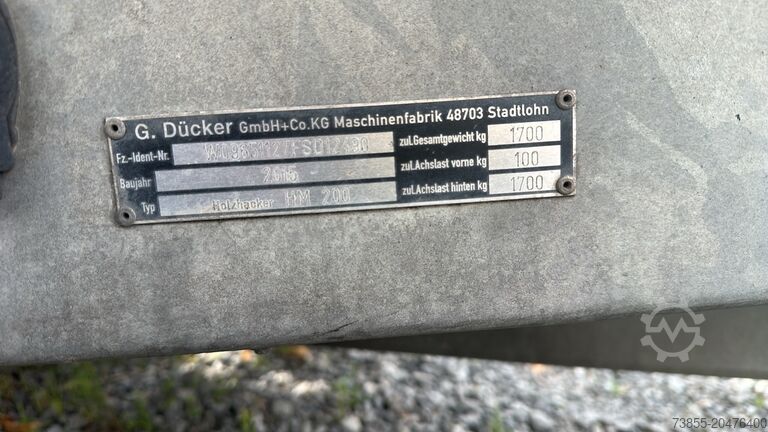 Schredder Dücker HM 200