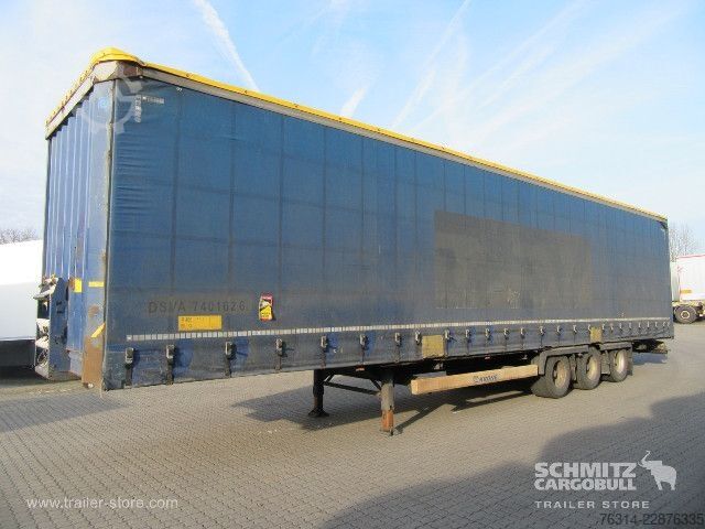 Open oplegger met zeil Krone Curtainsider Mega