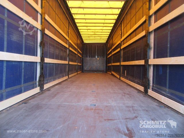 Open oplegger met zeil Krone Curtainsider Mega