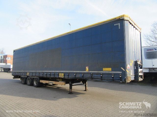 Open oplegger met zeil Krone Curtainsider Mega