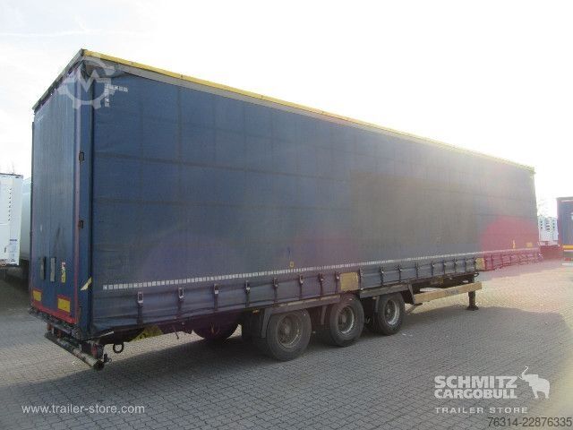 Open oplegger met zeil Krone Curtainsider Mega