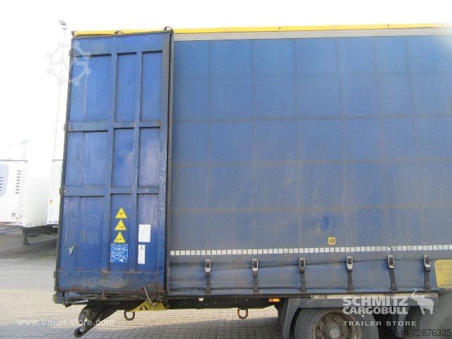 Open oplegger met zeil Krone Curtainsider Mega