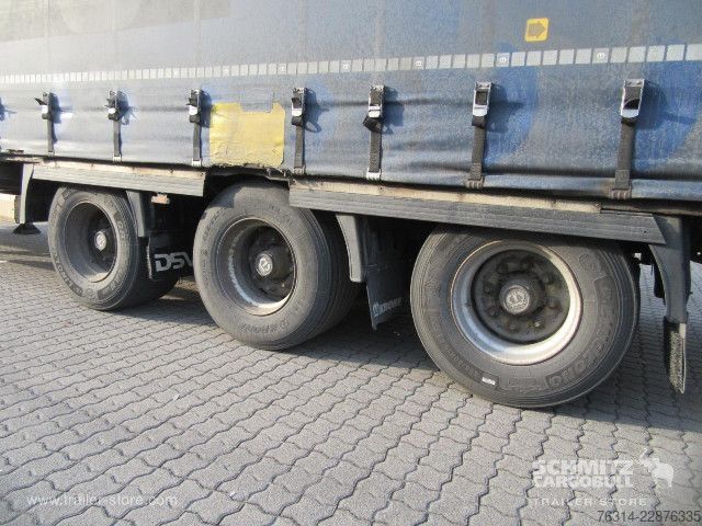 Open oplegger met zeil Krone Curtainsider Mega