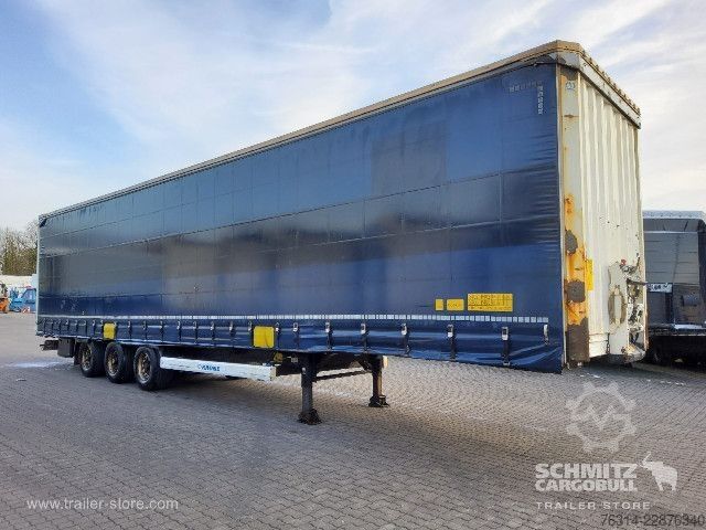 Open oplegger met zeil Krone Curtainsider Mega