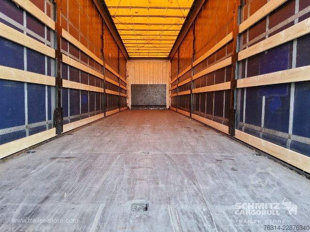 Open oplegger met zeil Krone Curtainsider Mega