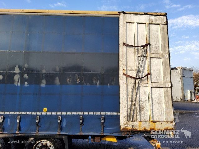 Open oplegger met zeil Krone Curtainsider Mega