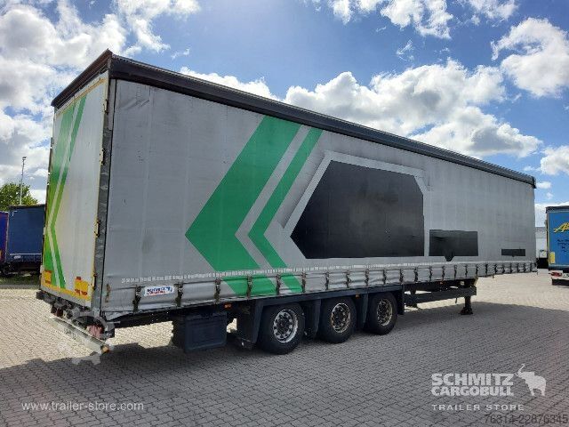Open oplegger met zeil Schmitz Cargobull Curtainsider Mega Getränke