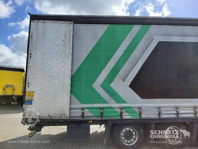 Open oplegger met zeil Schmitz Cargobull Curtainsider Mega Getränke