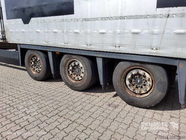Open oplegger met zeil Schmitz Cargobull Curtainsider Mega Getränke