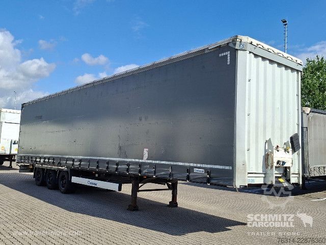 Open oplegger met zeil Krone Curtainsider Mega