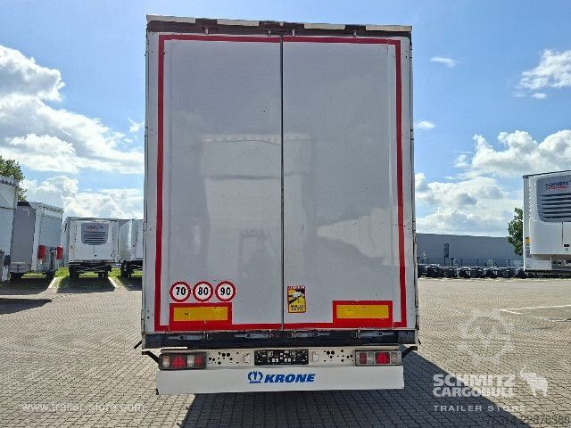 Open oplegger met zeil Krone Curtainsider Mega