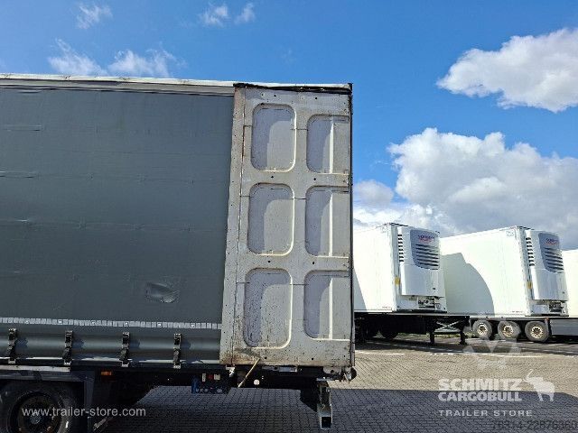 Open oplegger met zeil Krone Curtainsider Mega