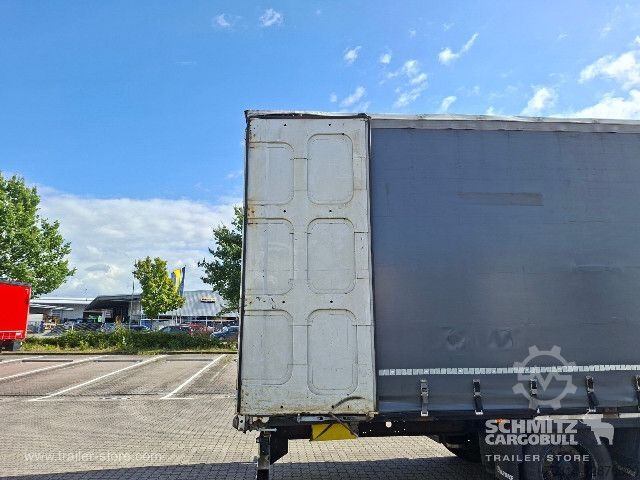 Open oplegger met zeil Krone Curtainsider Mega