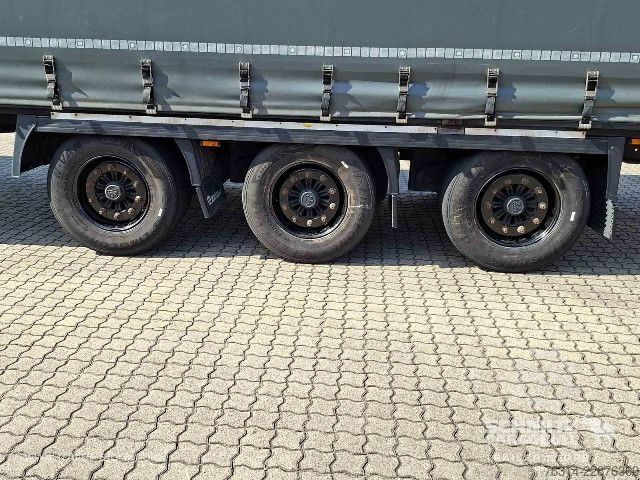 Open oplegger met zeil Krone Curtainsider Mega