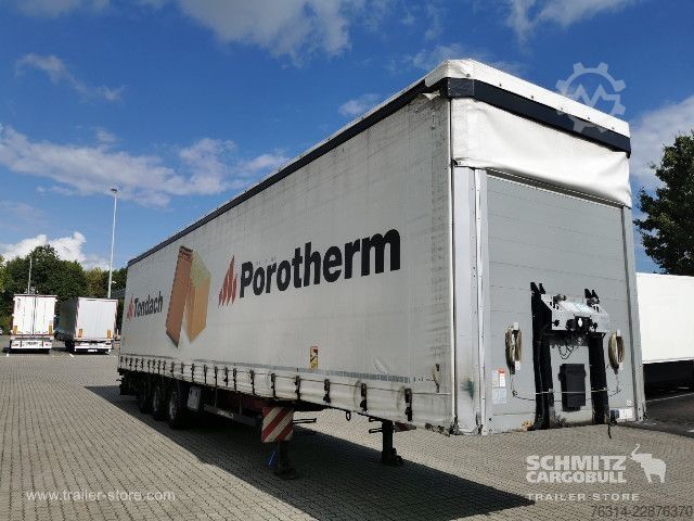 Open oplegger met zeil Schwarzmüller Curtainsider Mega