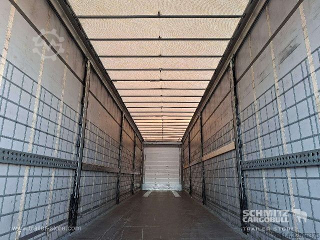 Open oplegger met zeil Schmitz Cargobull Curtainsider Mega Getränke