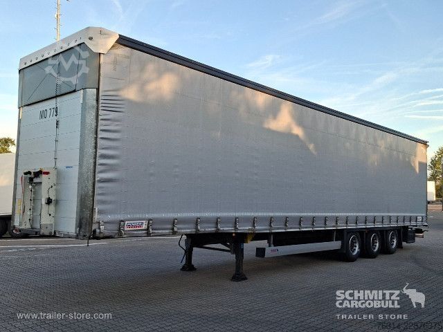 Open oplegger met zeil Schmitz Cargobull Curtainsider Mega Getränke