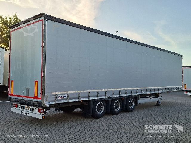 Open oplegger met zeil Schmitz Cargobull Curtainsider Mega Getränke