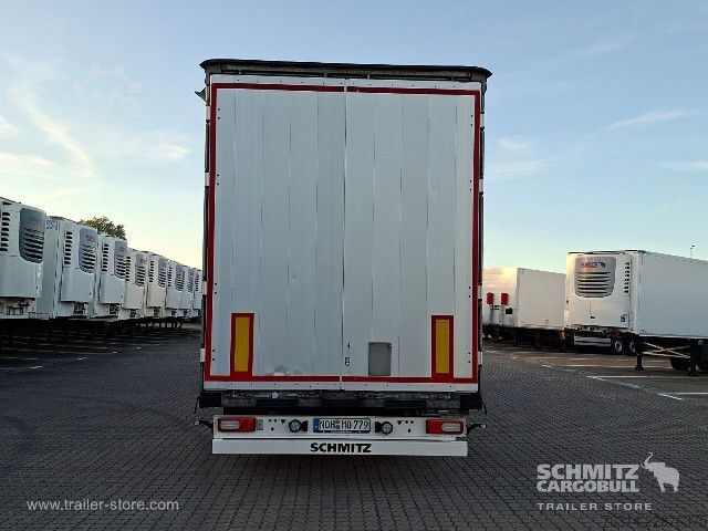 Open oplegger met zeil Schmitz Cargobull Curtainsider Mega Getränke