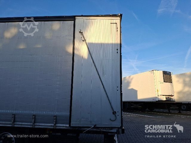 Open oplegger met zeil Schmitz Cargobull Curtainsider Mega Getränke