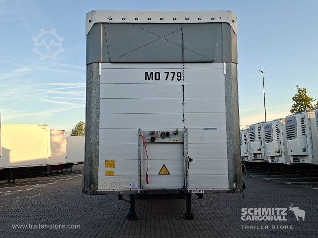 Open oplegger met zeil Schmitz Cargobull Curtainsider Mega Getränke