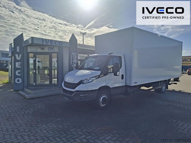 Vrachtwagen met bakwagen IVECO Daily 70C18A8/P Koffer / LBW / Luftfederung /