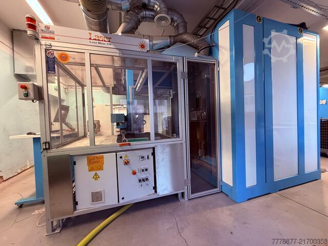 Lazerli tekstil sonlandırma sistemi Tonello Laser Blaze 250