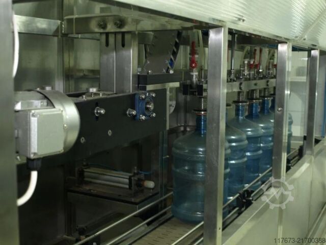 Használt automata 18,9L palackozó sor, 500 palack/óra  