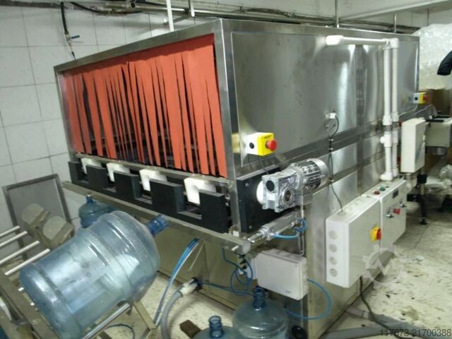 Használt automata 18,9L palackozó sor, 500 palack/óra  