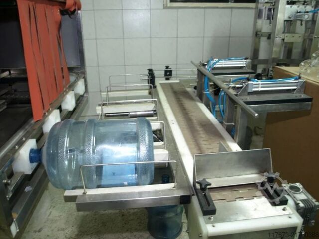 Használt automata 18,9L palackozó sor, 500 palack/óra  