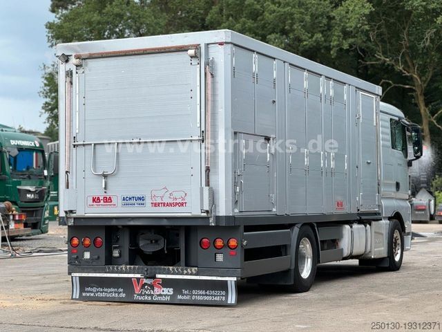 Kreaturvogn MAN TGX 18.400 Retarder Voll/Luft KA-BA 1.Stock ALU